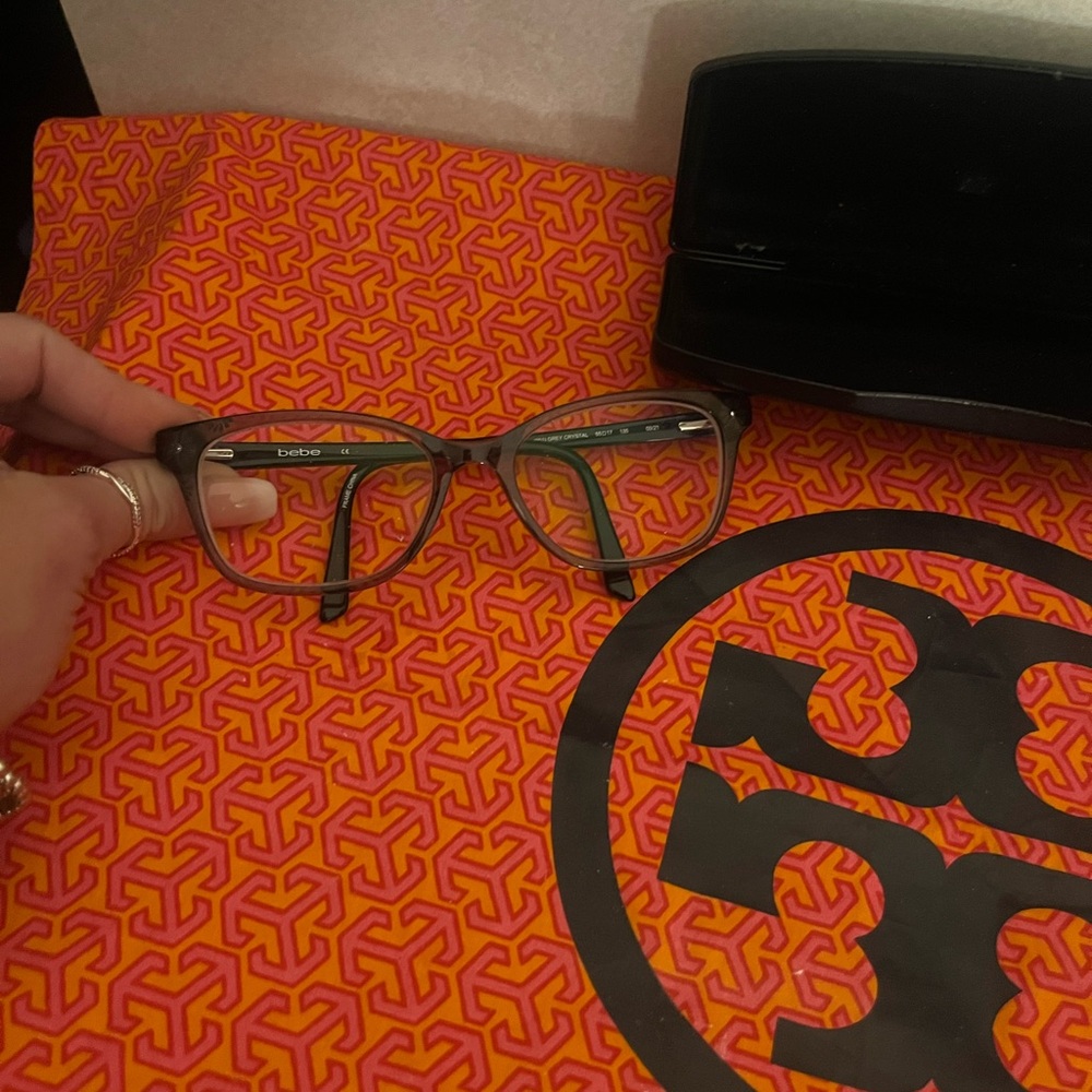 Bebe Black and Gray Glasses